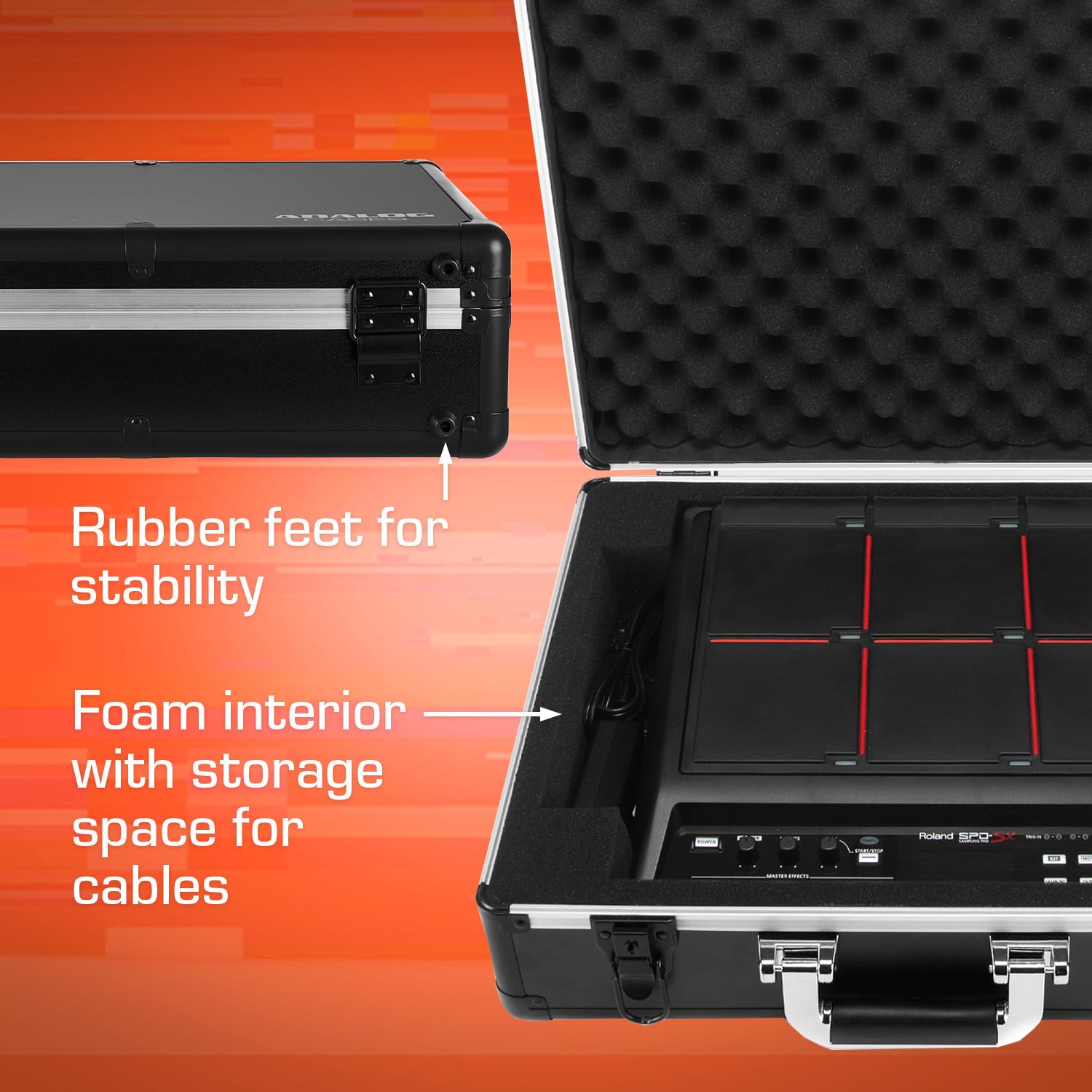 Amazon | analog cases Roland SPD-SX 専用ケース アナログケーシズ